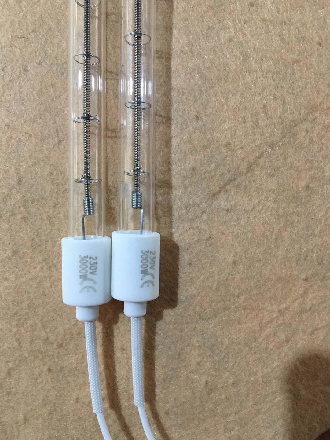 1500W 220V halogen lamp