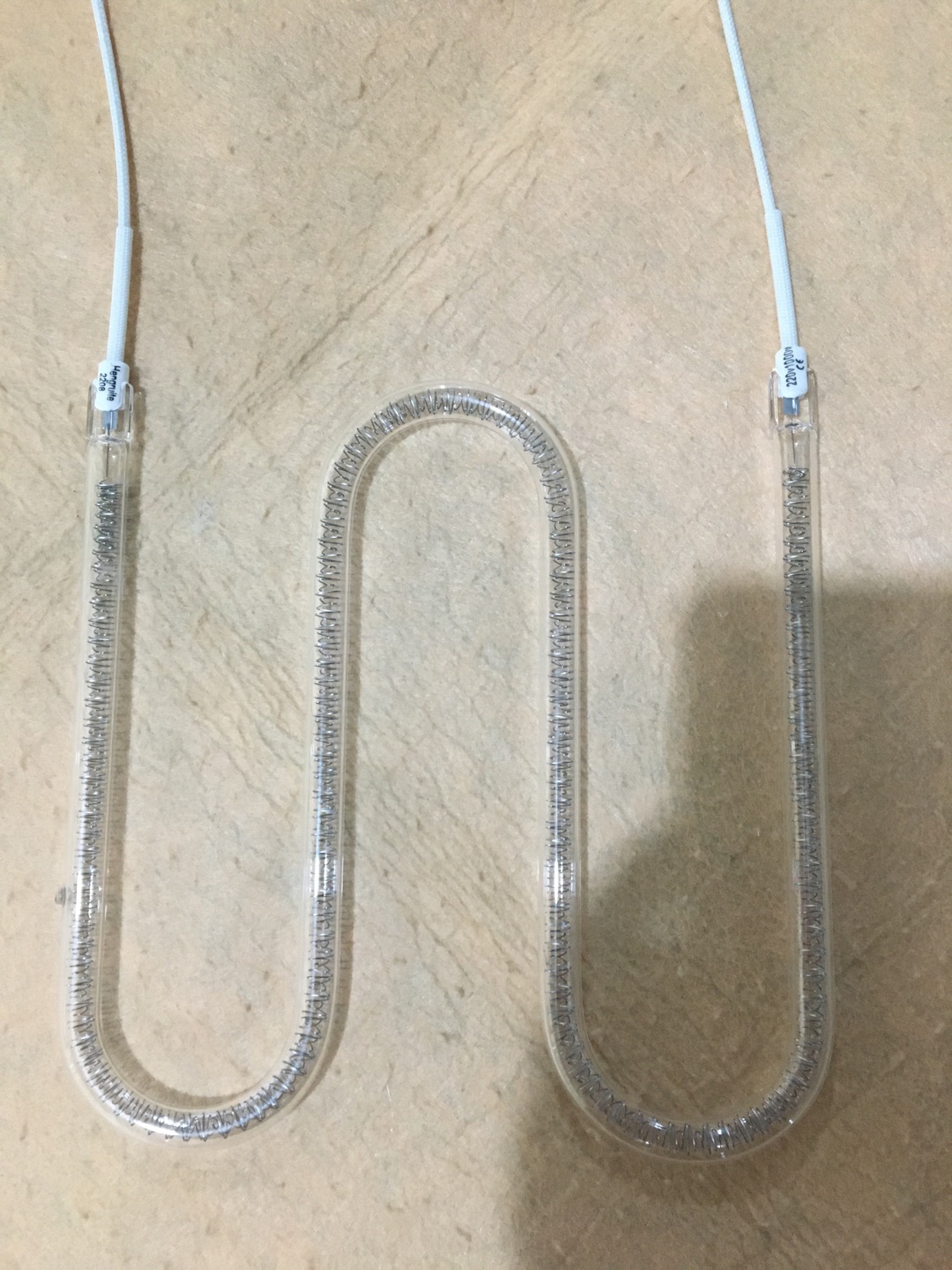 Hot selling 420mm 220vac 1500w halogen bulb