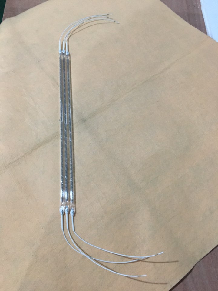 Części zamienne do lamp halogenowych 500 mm 1300 W do maszyn dmuchających
