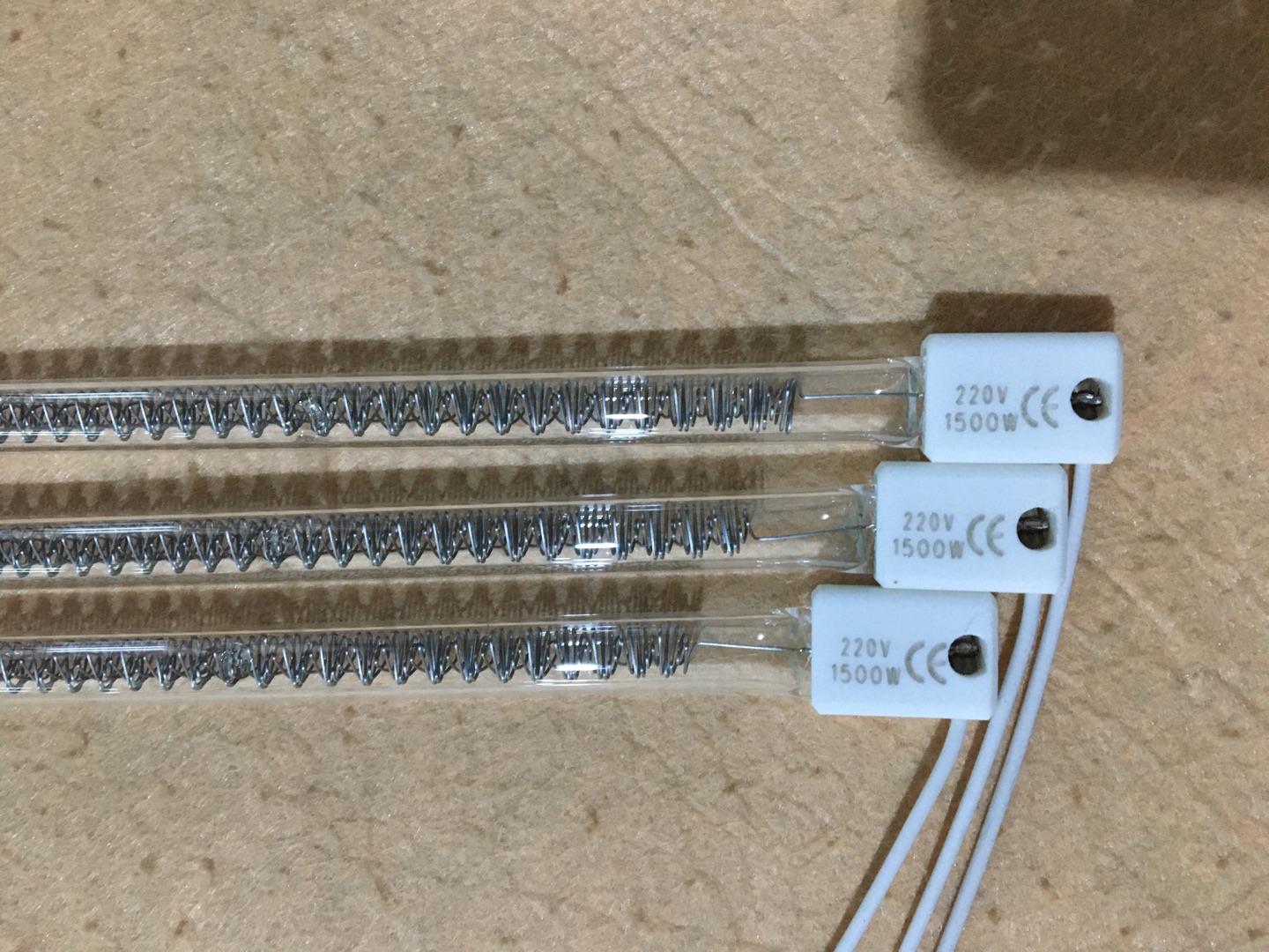 simple design halogen heater rod