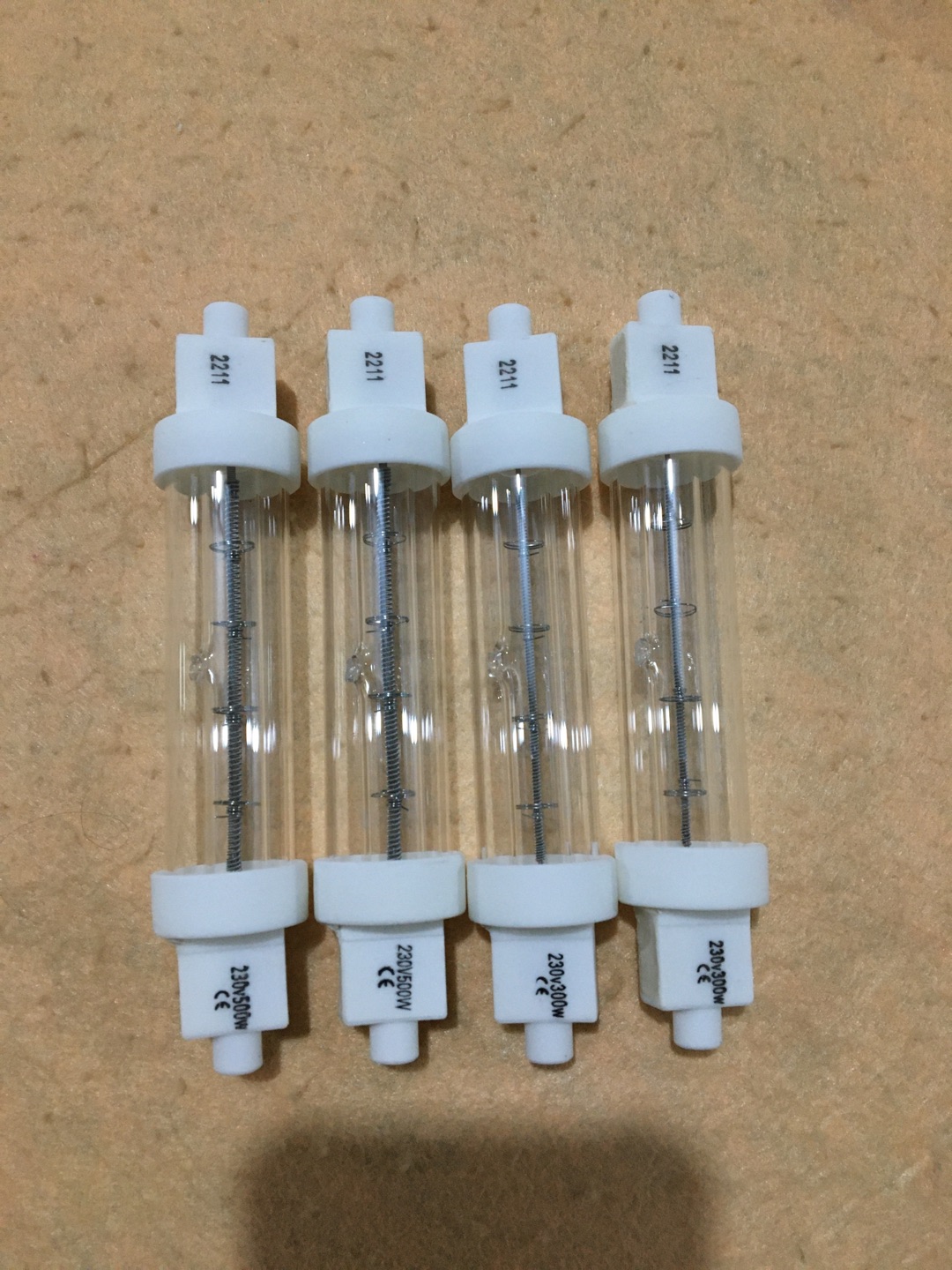 heated gantry bulbs infrared halogenic bulb infrarojo 500w 220v