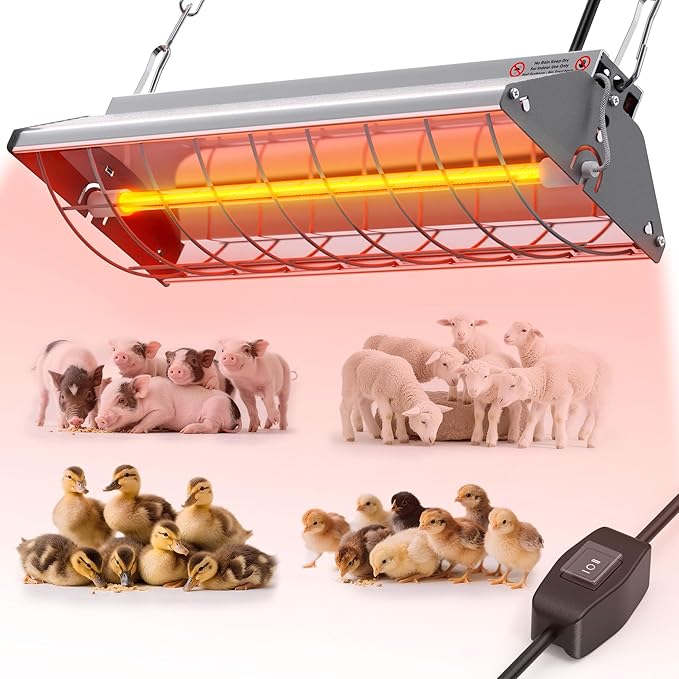 Industrial hatchery infrared heater