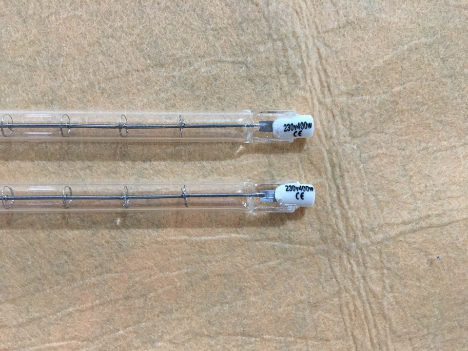 half white halogen lamp
