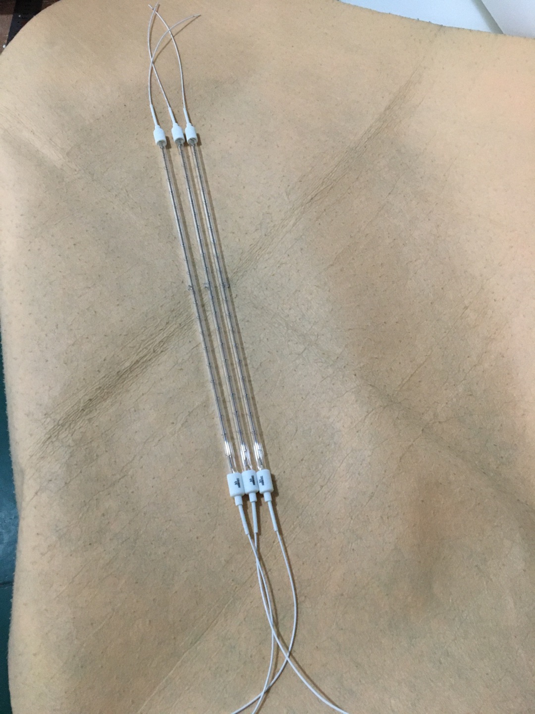 IR kwarcowy szklany element grzewczy 1500W lampa halogenowa lampa podczerwieni fal krótkich